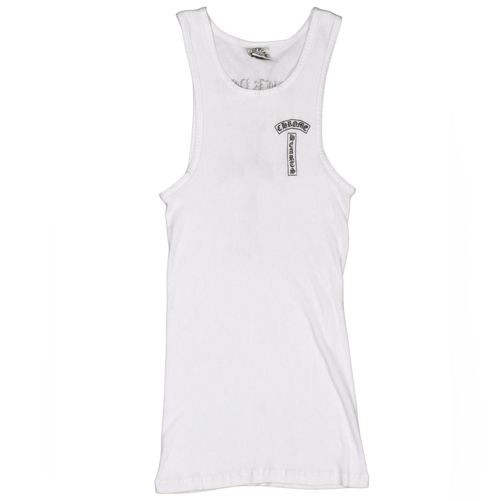 Chrome Hearts White Tank Top NWT